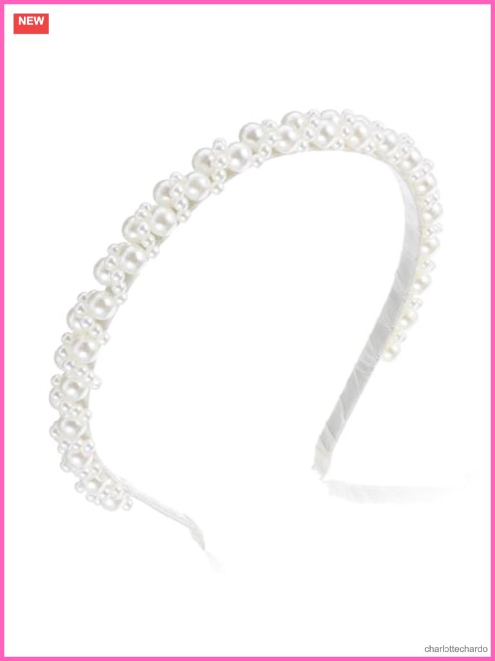 Pearl Headband Women Girls Imitation Pearl Hair Hoop Accessory for Wedding Party